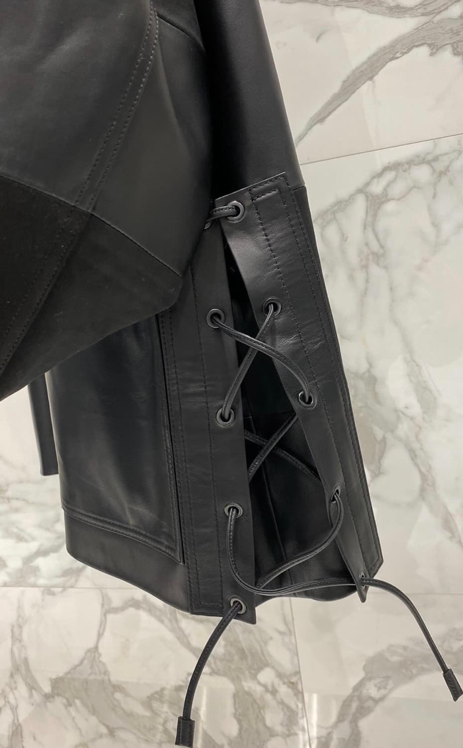 솔리드옴므 레더 자켓 48사이즈 상품이미지3