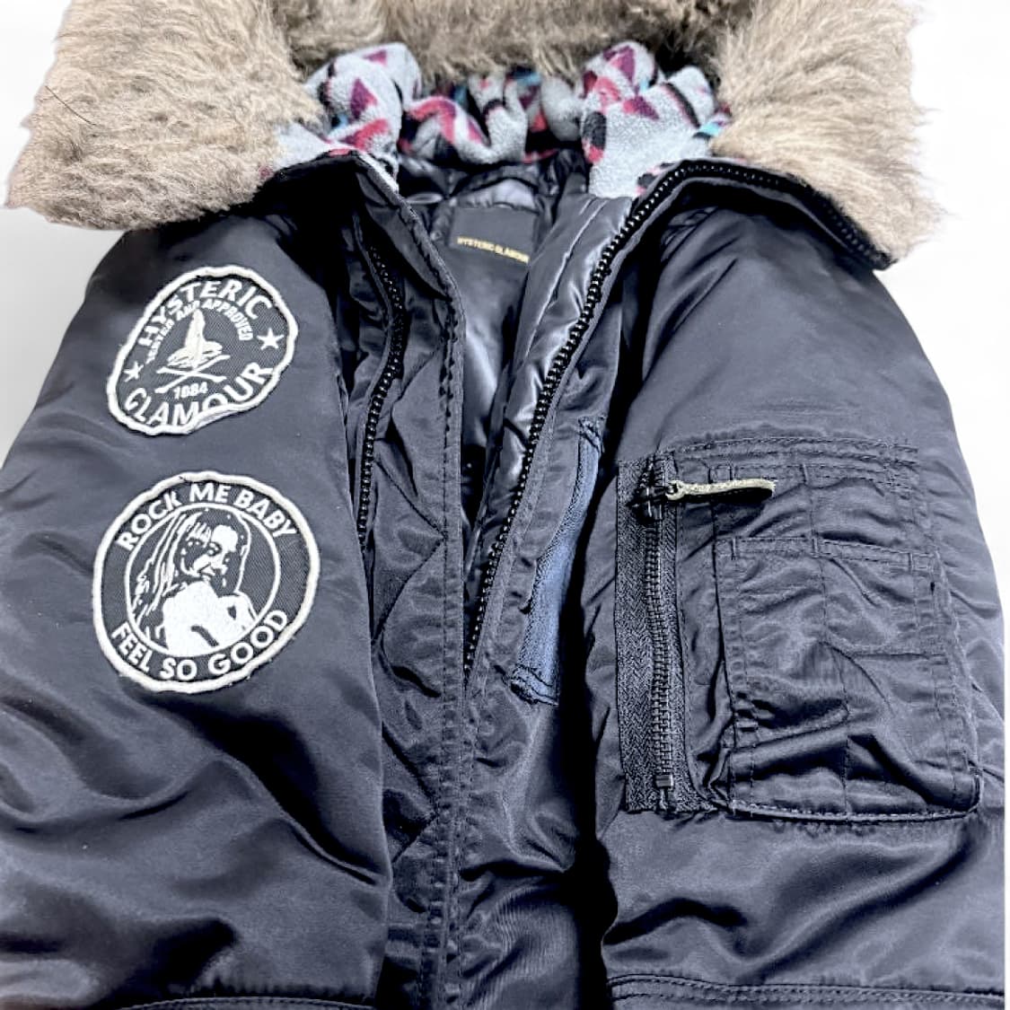 히스테릭 글래머 유니섹스 n3b 모즈코트 프리마로프트 상품이미지3