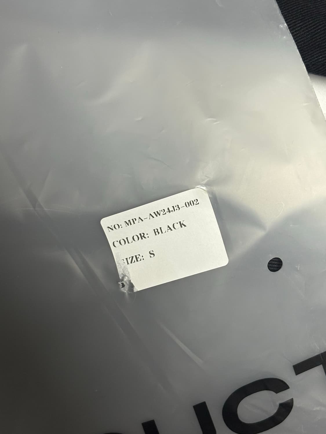 MPa TRAPEZOID JACKET (BLACK) s 상품이미지5