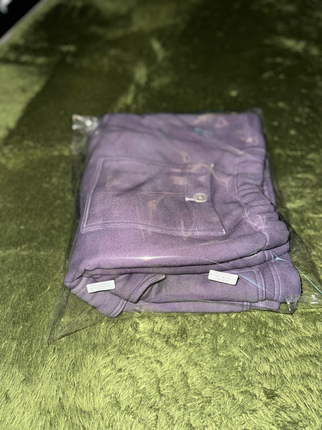 AFTER PRAY 애프터프레이 핸드 다잉 스웻 카고 쇼츠 반바지 상품이미지10