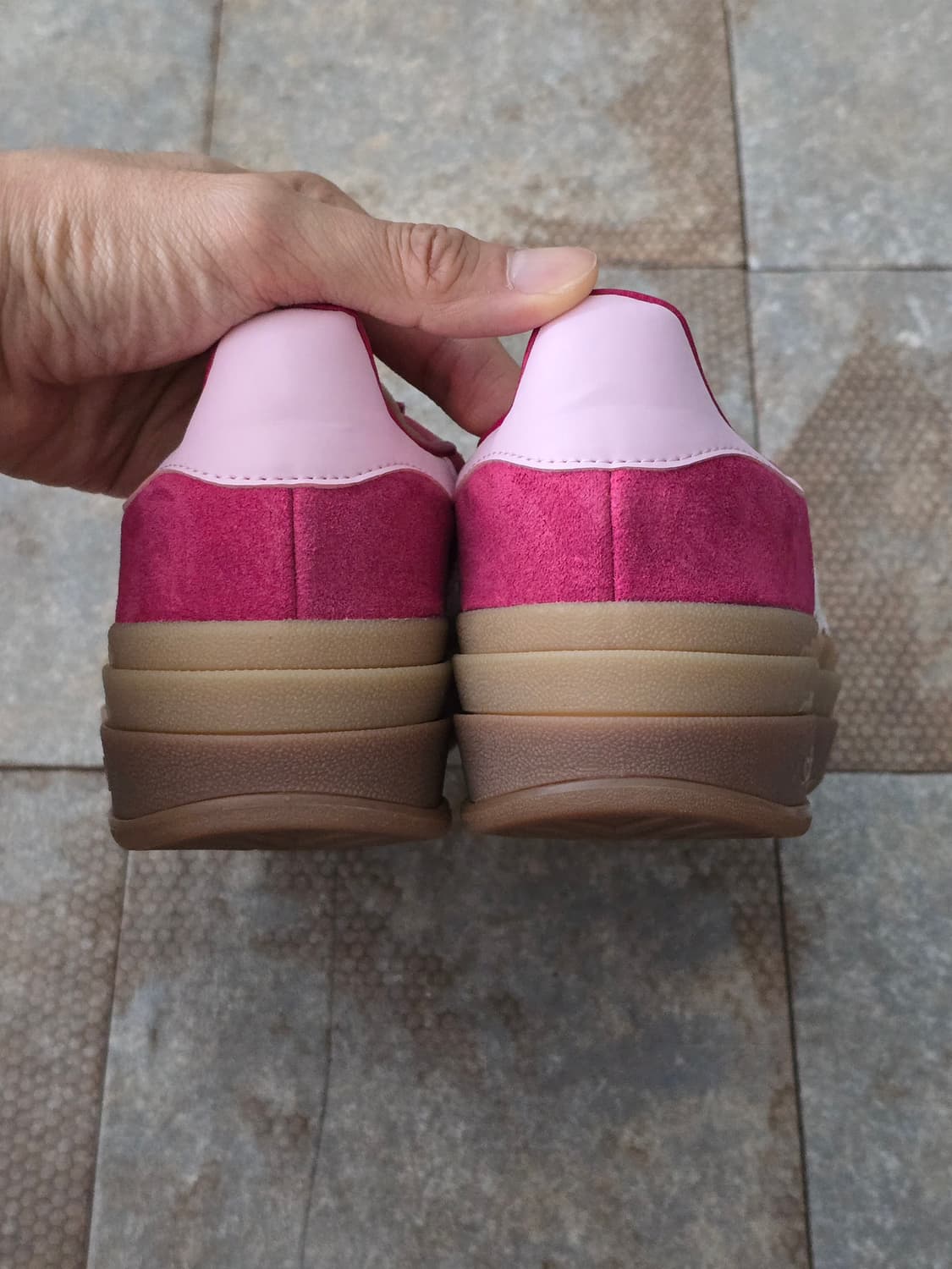 (230)아디다스 가젤 볼드 와일드 핑크 상품이미지8