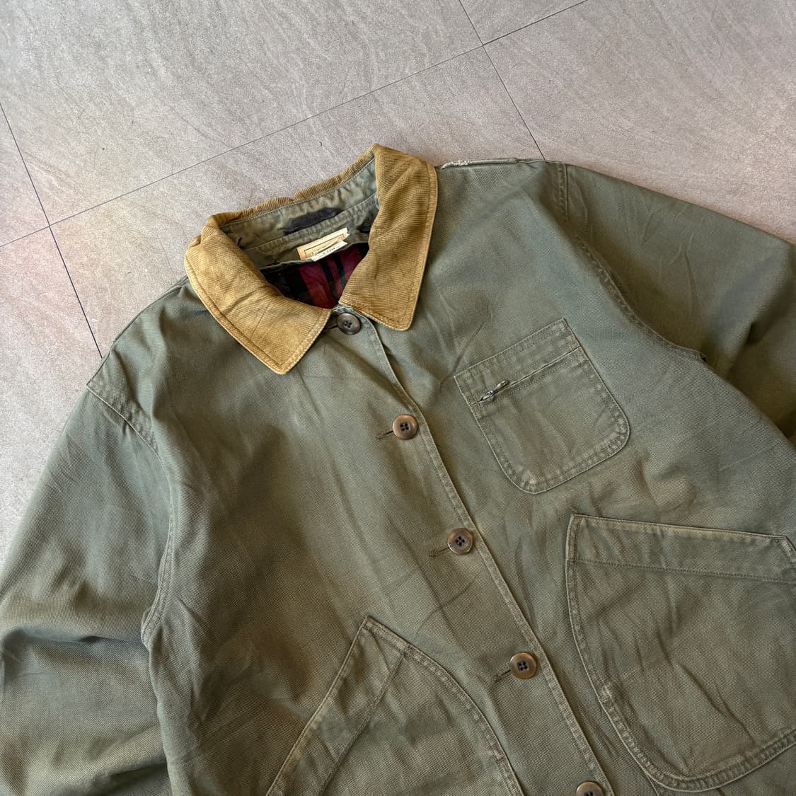 L.L.bean 엘엘빈 카키 헌팅 자켓 상품이미지2