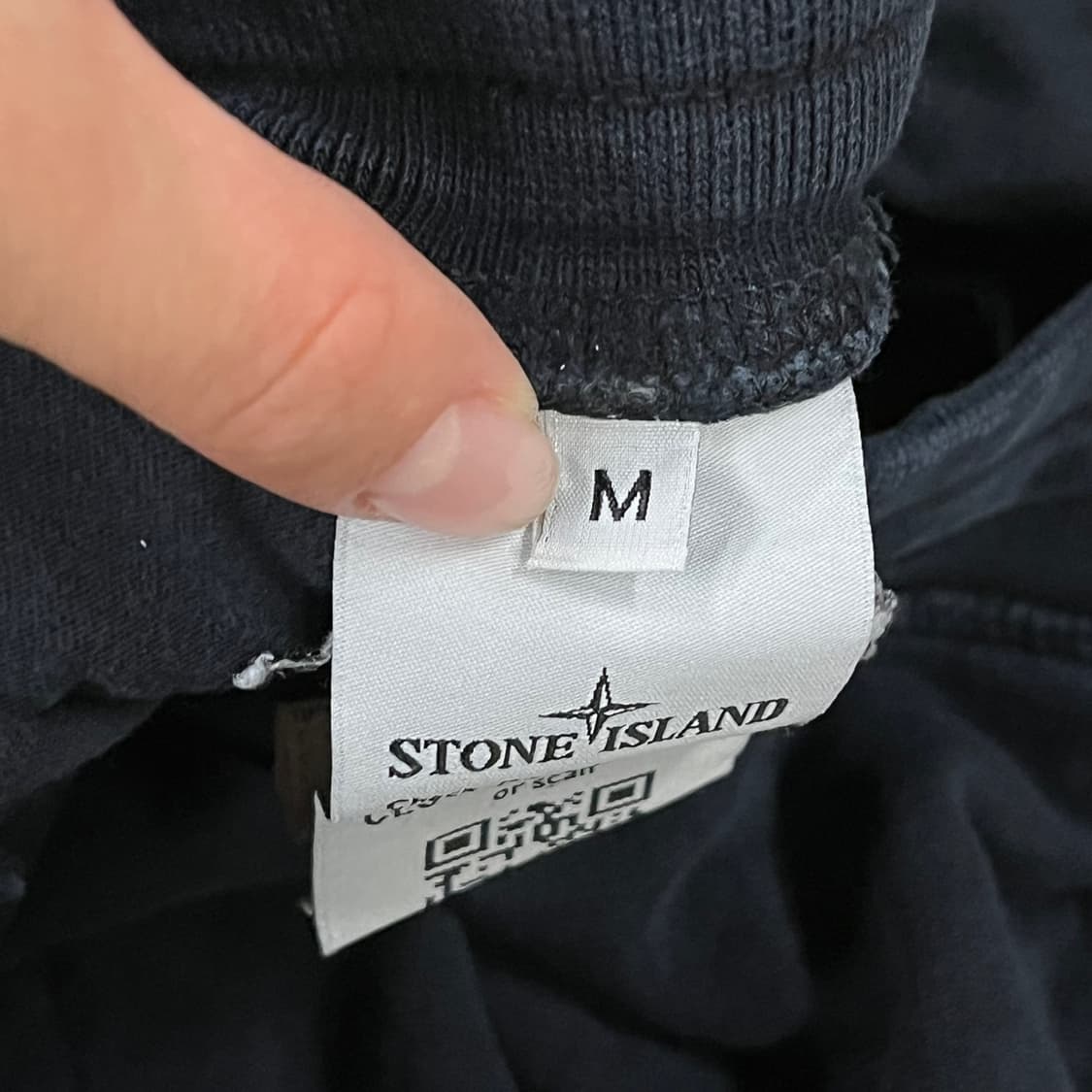 [정품/M] 스톤아일랜드 카고 트레이닝 바지 네이비 b13 상품이미지5
