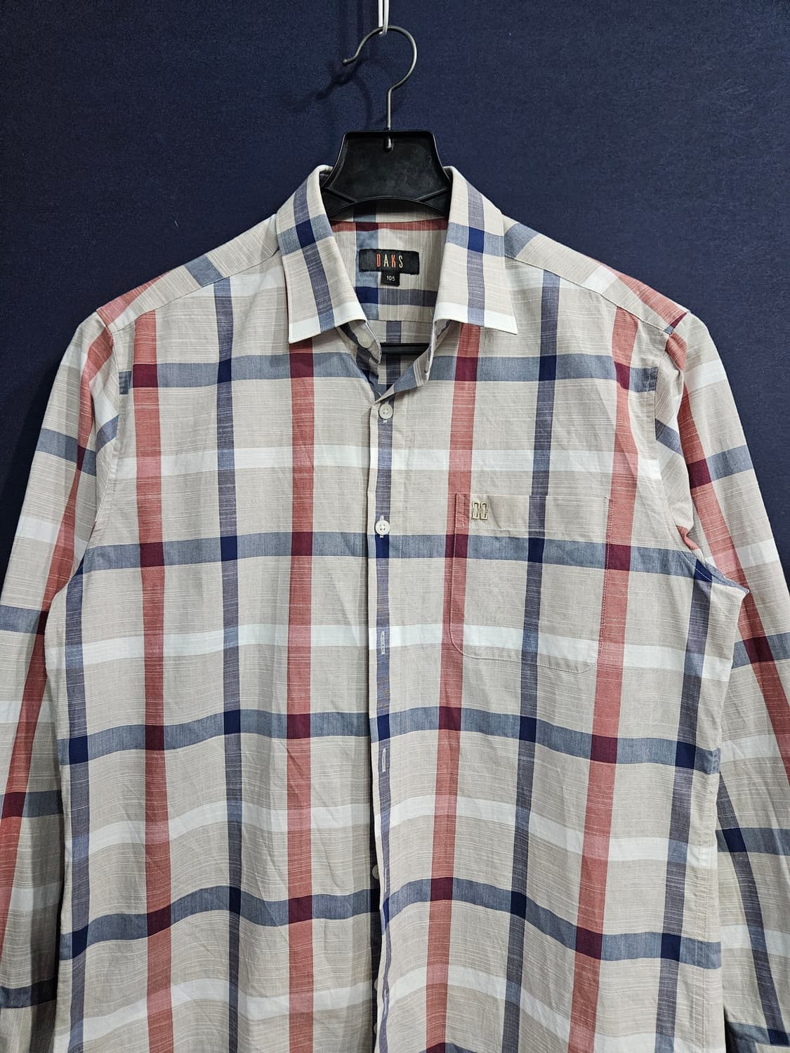 닥스 스트라이프 체크 남성 105 긴팔셔츠  상품이미지7