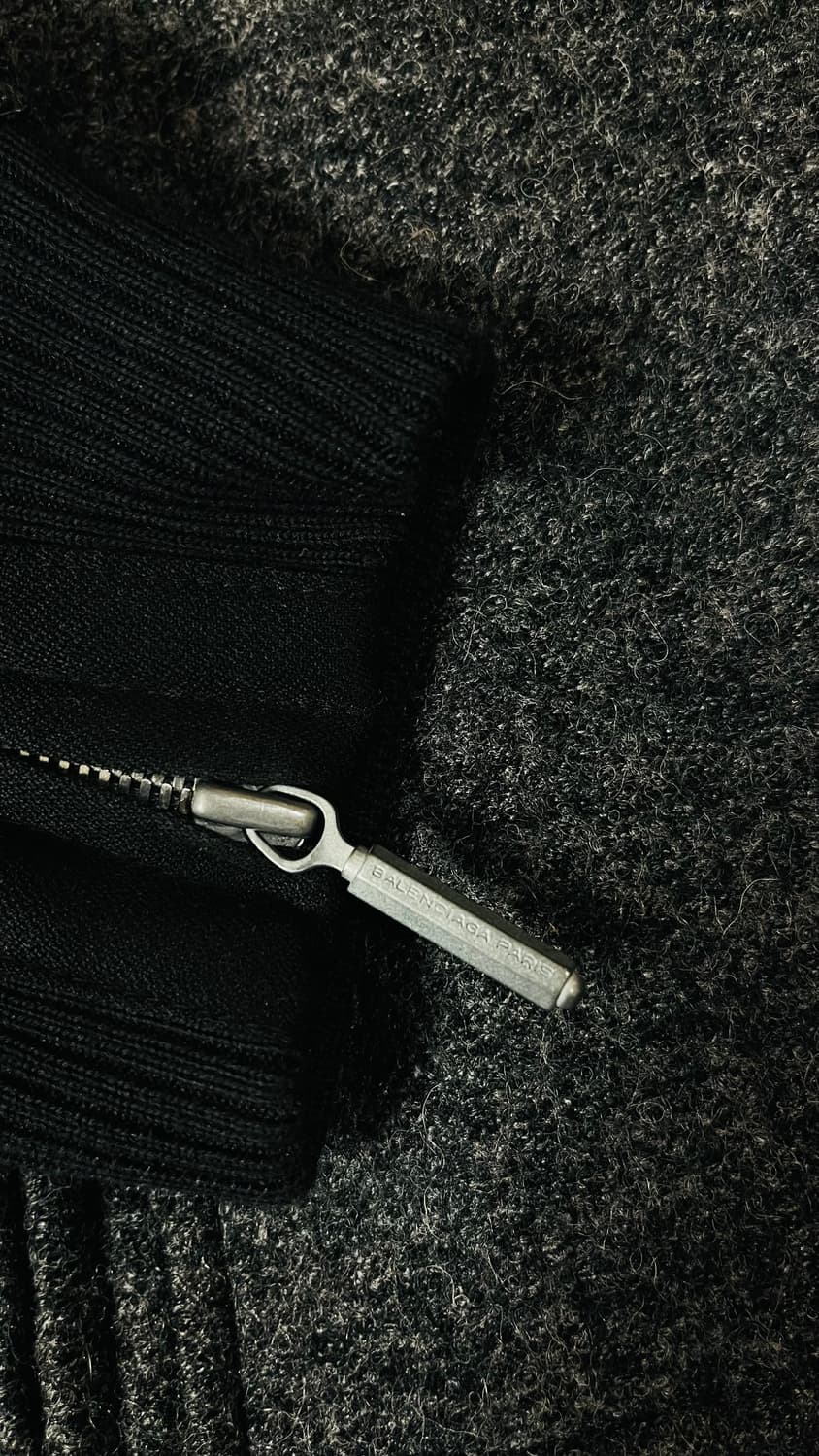 발렌시아가 BALENCIAGA 고품질 멜톤 울 봄버 자켓 48 컨디션 굿 상품이미지9