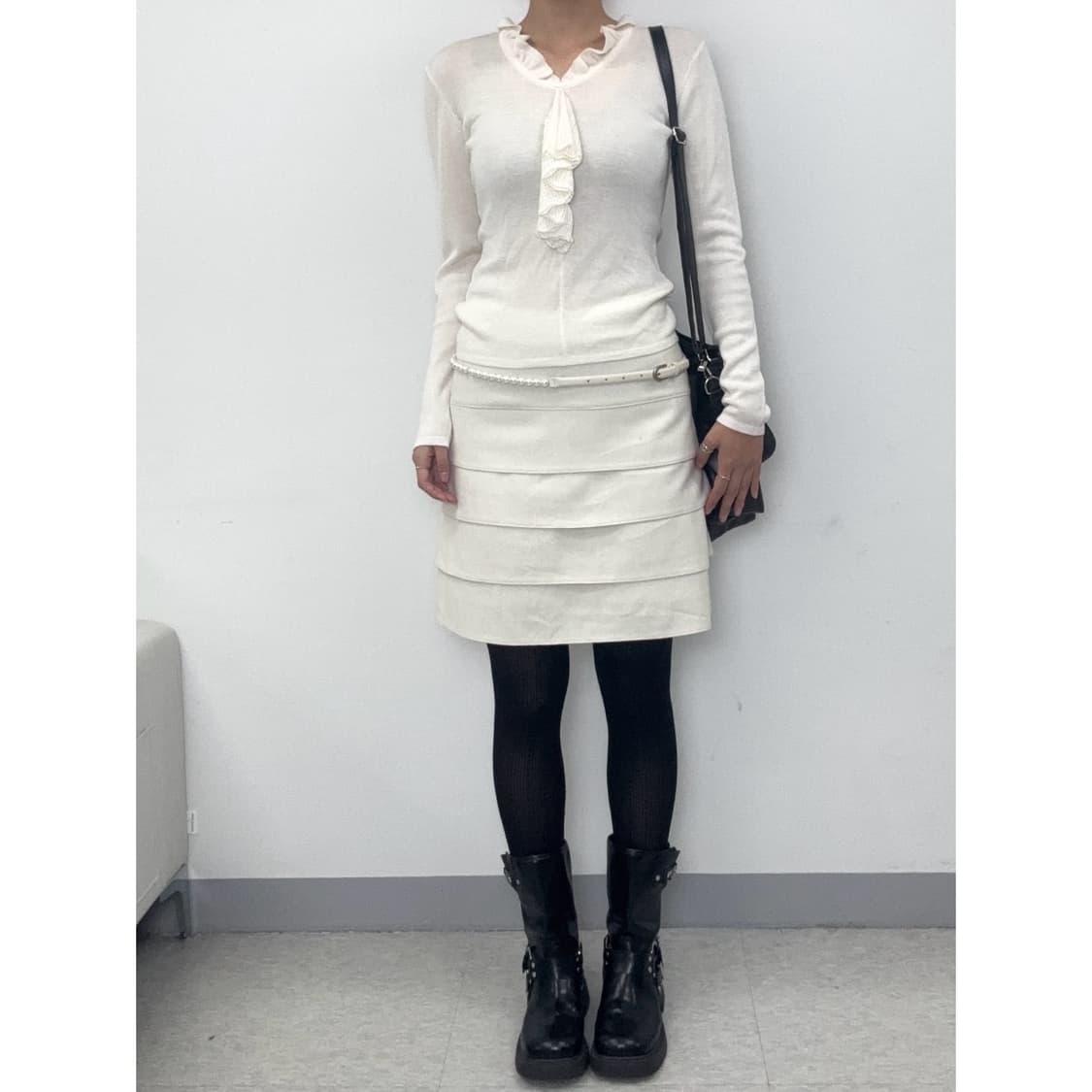 빈티지 아이보리 롱슬리브 니트 상품이미지3