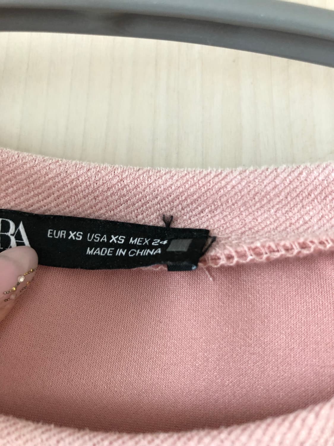 자라 원피스 핑크 상품이미지2