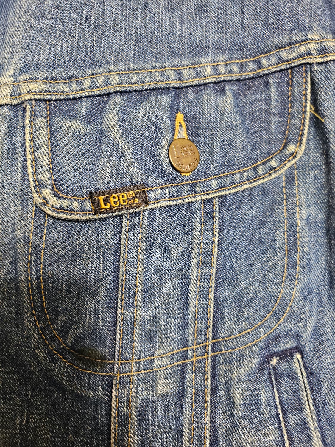 90s 리 데님 자켓 USA 상품이미지2