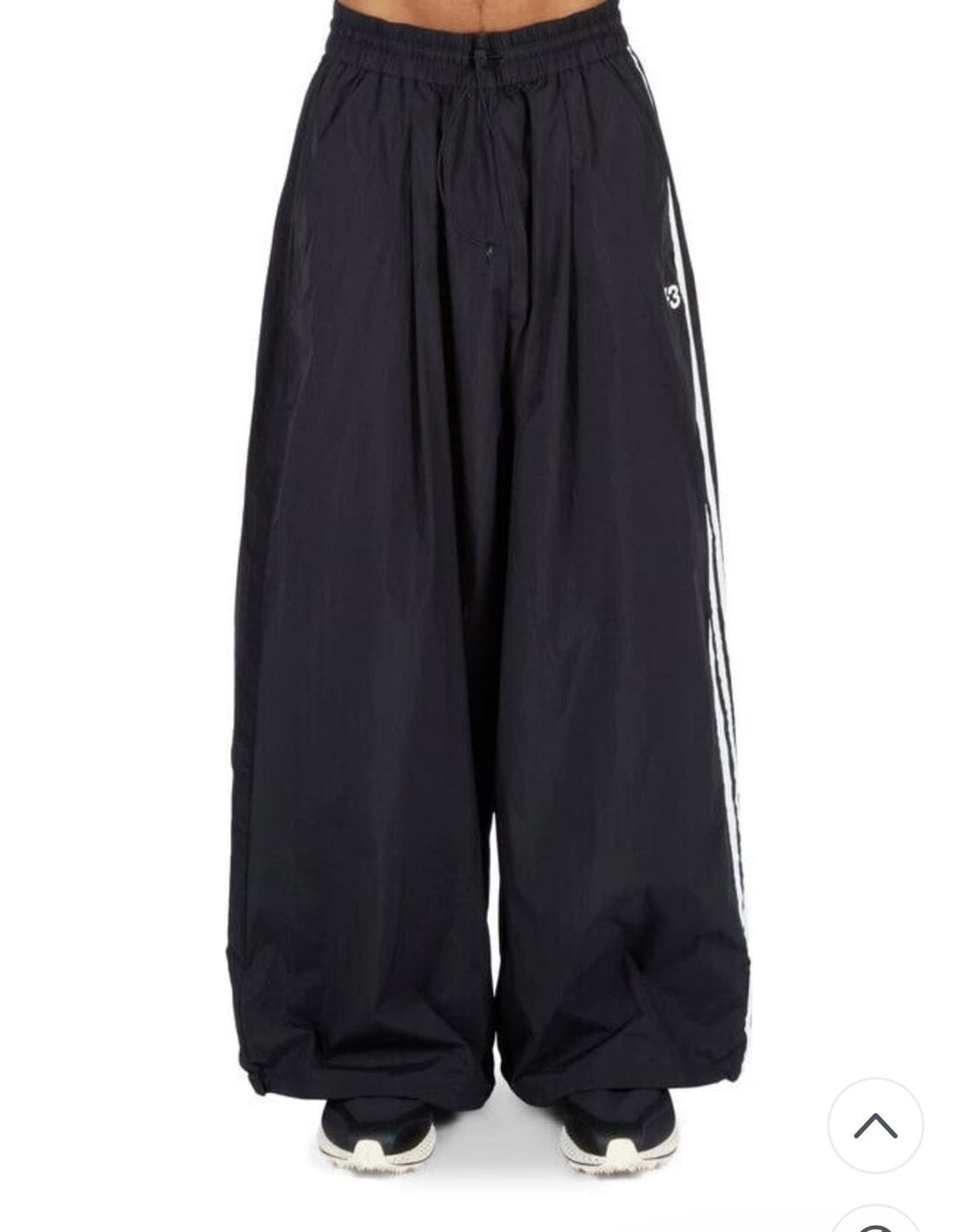 Y-3 와이드 나일론 팬츠 블랙 새상품 상품이미지5
