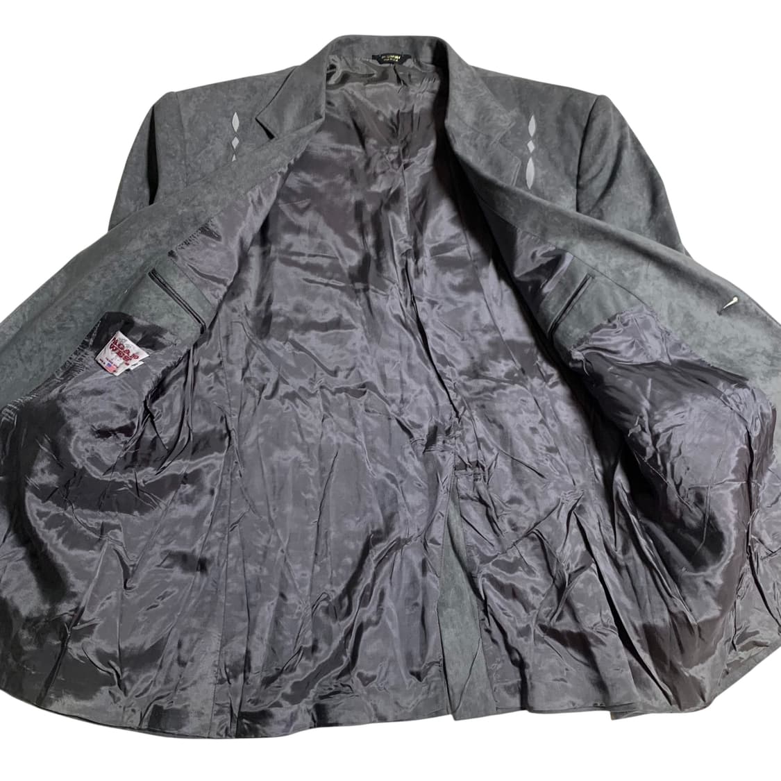 [XL] Pagano West Grey Faux Suede jacket 상품이미지5