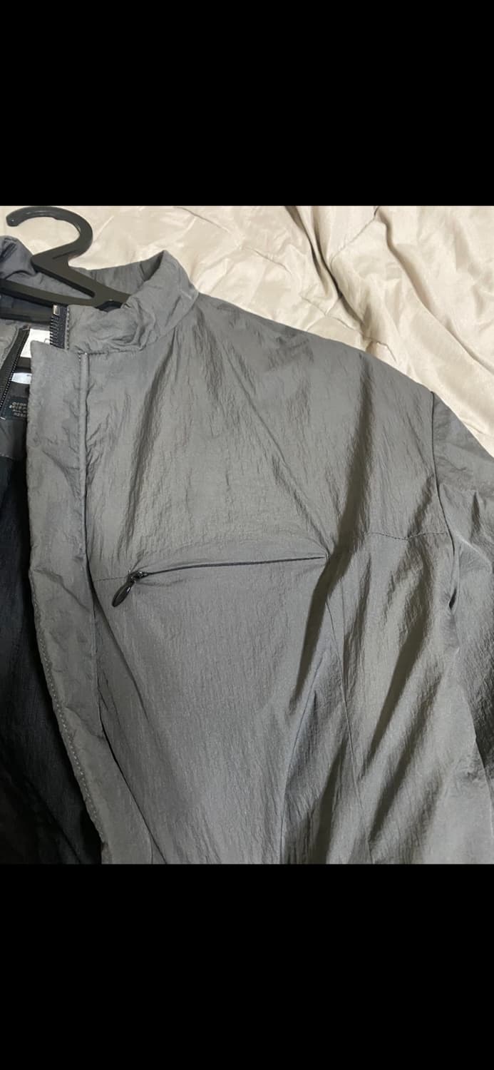 폴리테루 패디드 점퍼 그레이 2 사이즈 상품이미지4