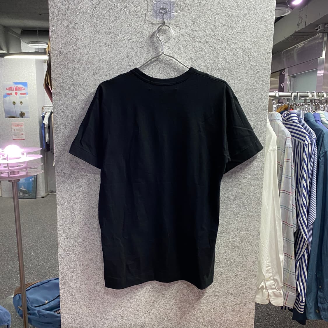 꼼데가르송 블랙하트 와펜 블랙 반팔 B4608 상품이미지4