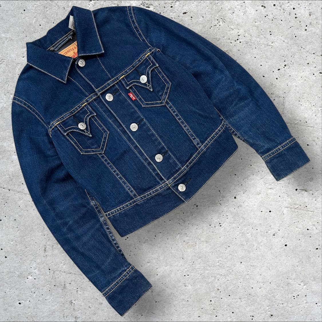 [S] 리바이스 타입 1 데님 트러커 자켓 블루 상품이미지1