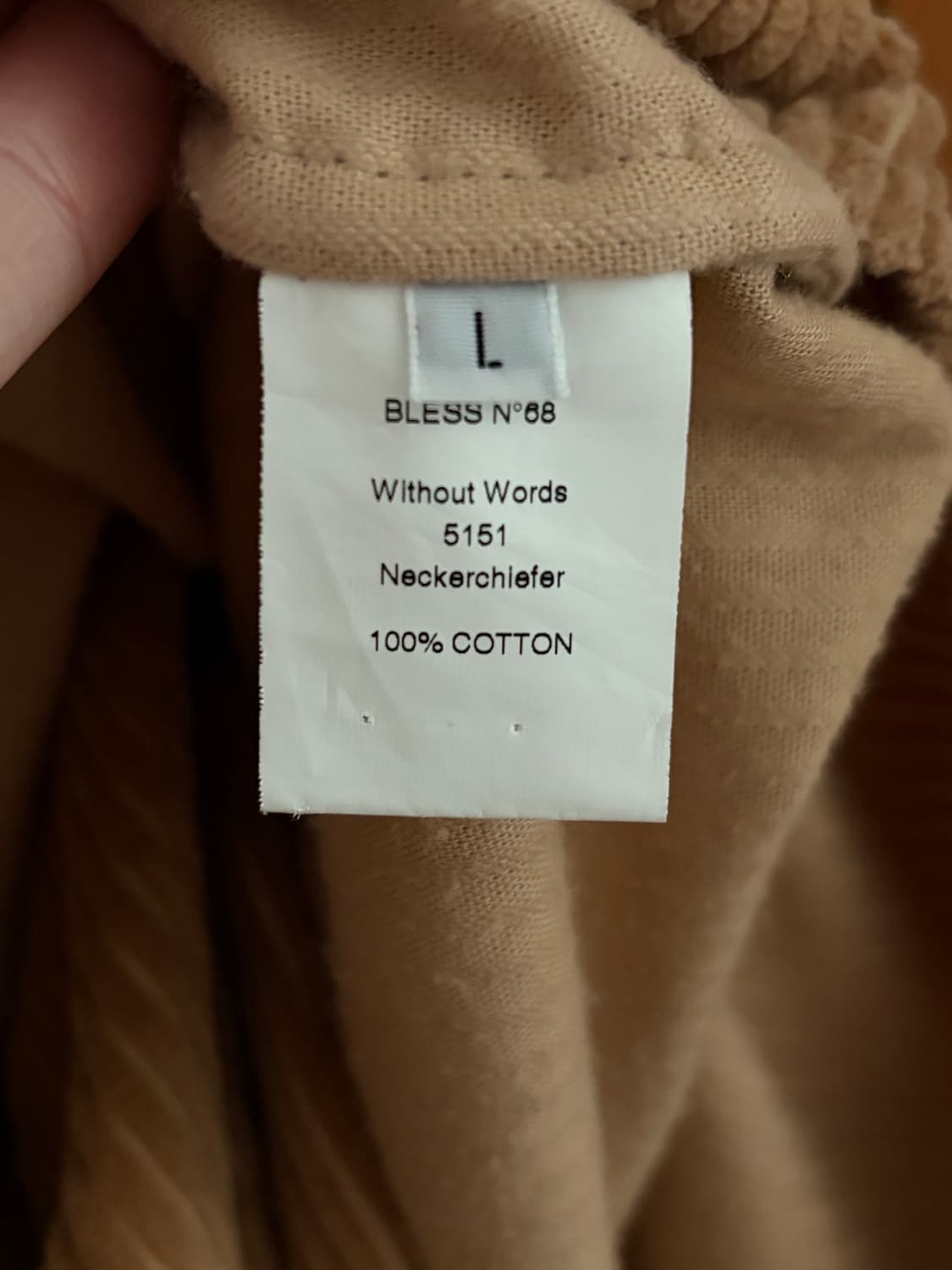 [L] 블레스 N68 코듀로이 네커치프 셔츠 / smlxl팬츠 셋업 상품이미지4