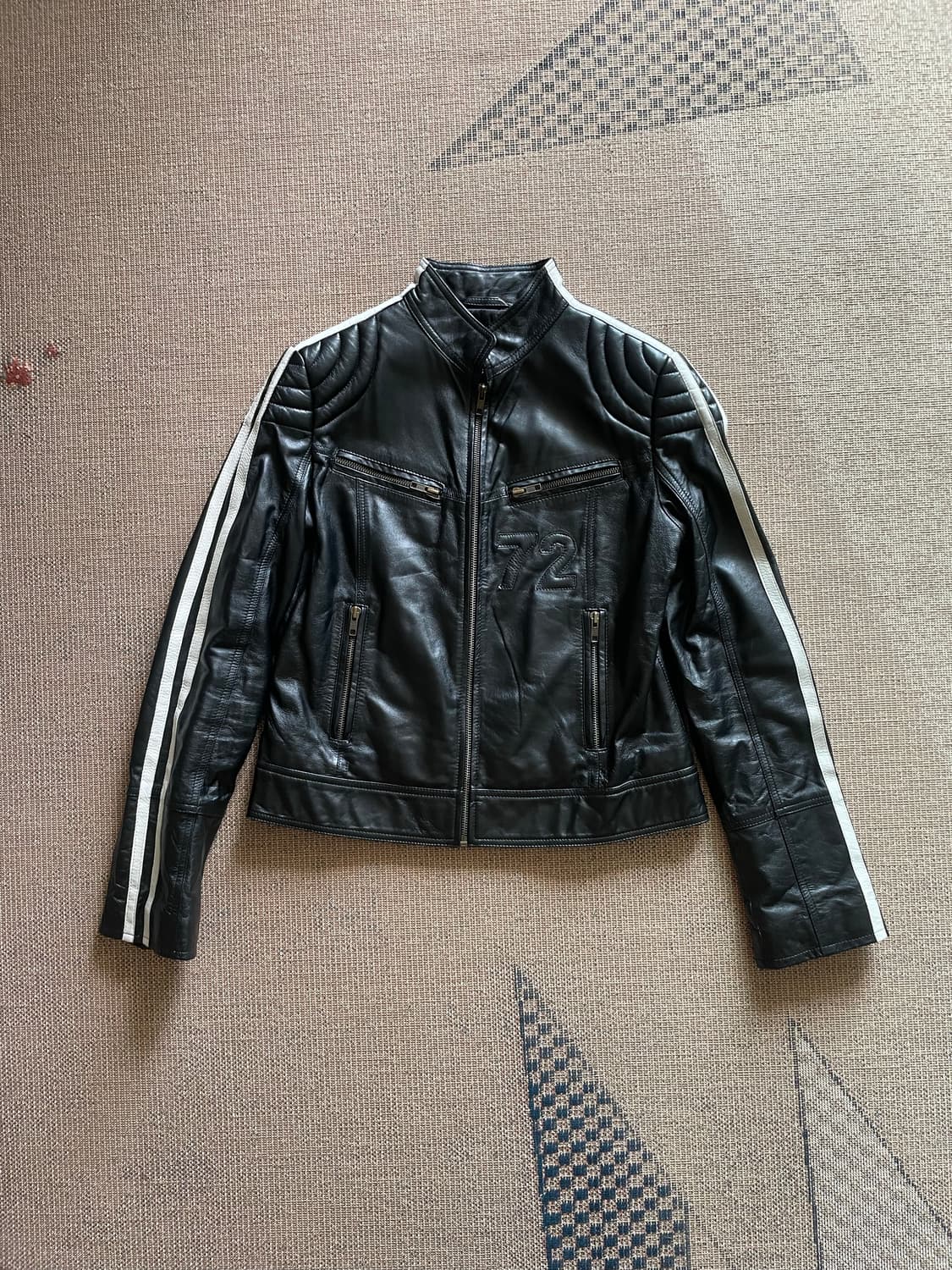 Racing leather jacket(England vintage) 상품이미지1