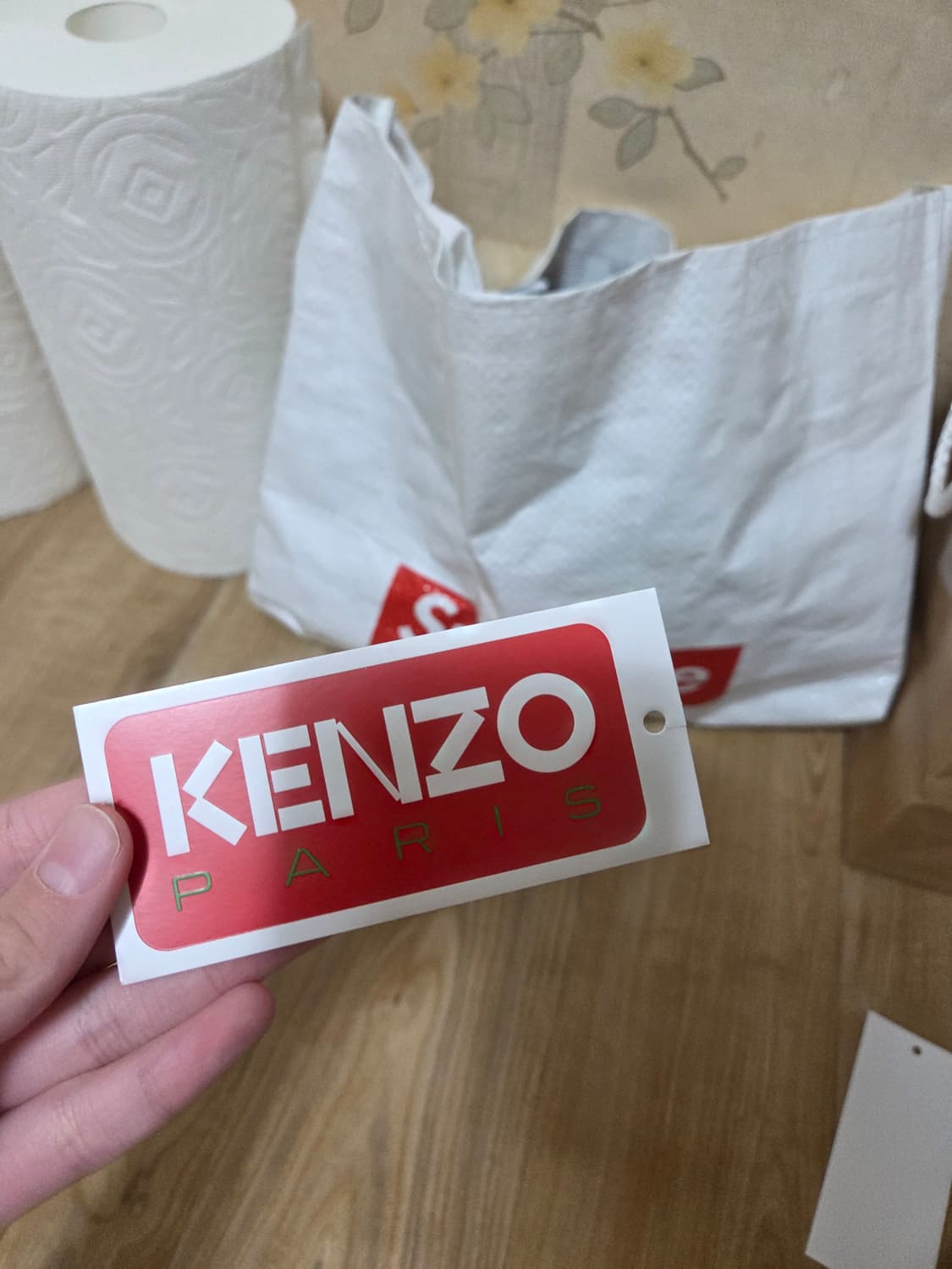 겐조 x 베르디 마켓 젠더리스 자수 점퍼 블랙 상품이미지4