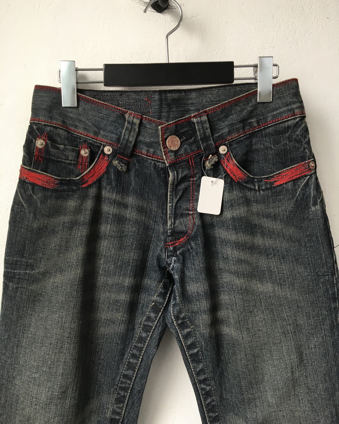 Back point washing denim pants 상품이미지6