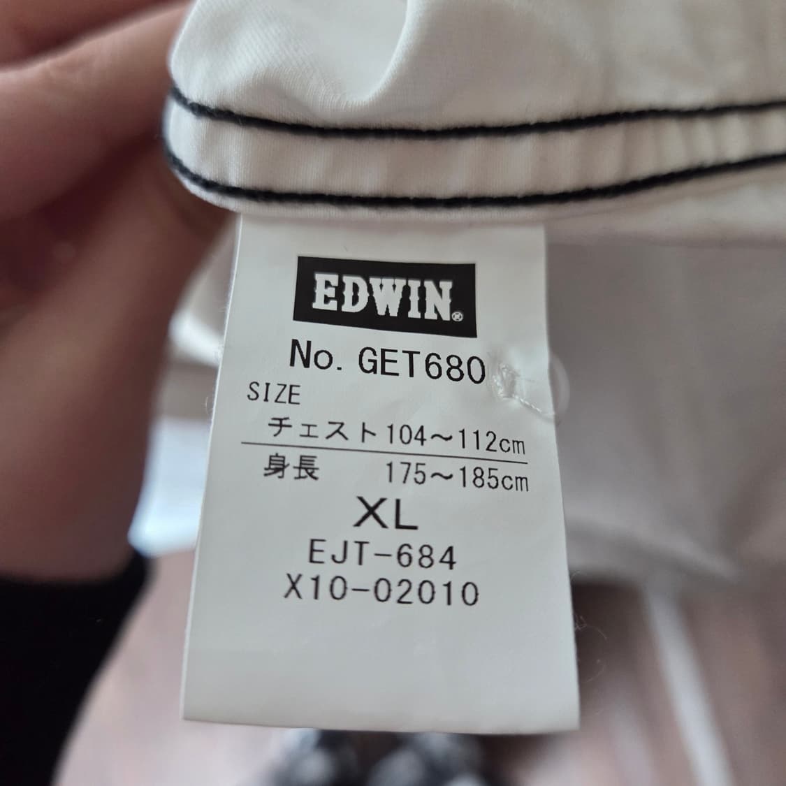 [Edwin] 에드윈 빅포켓 화이트셔츠 상품이미지6