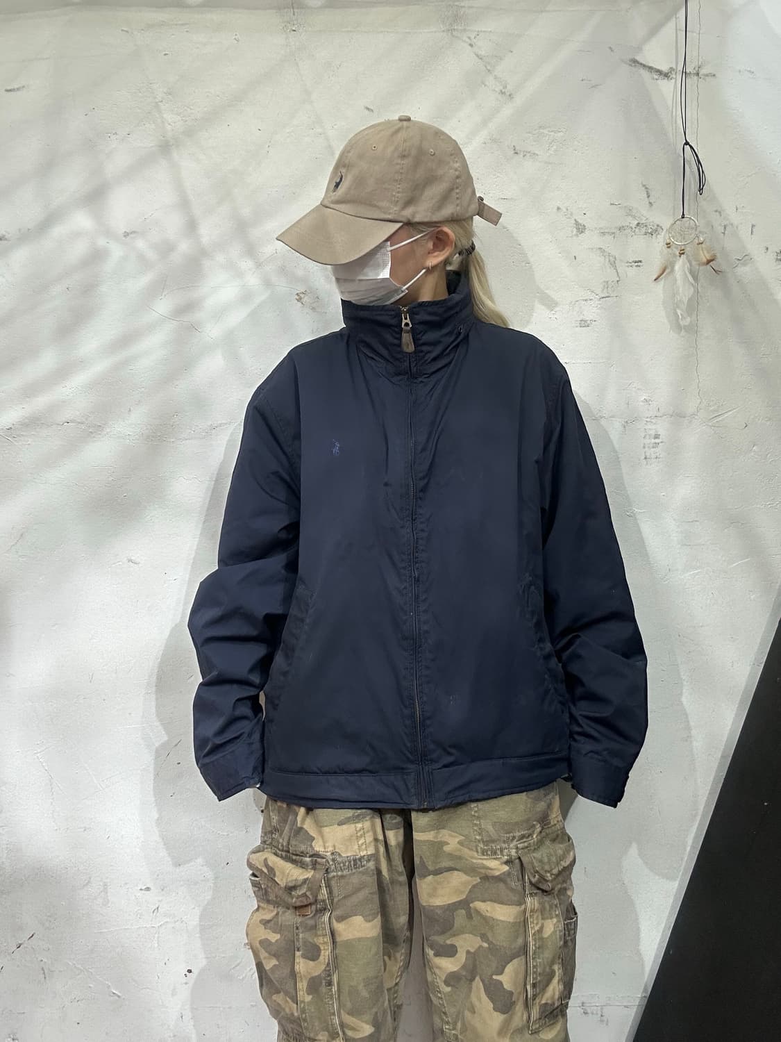 폴로 랄프 로렌 네이비 블루종 잠바 자켓 L 상품이미지2