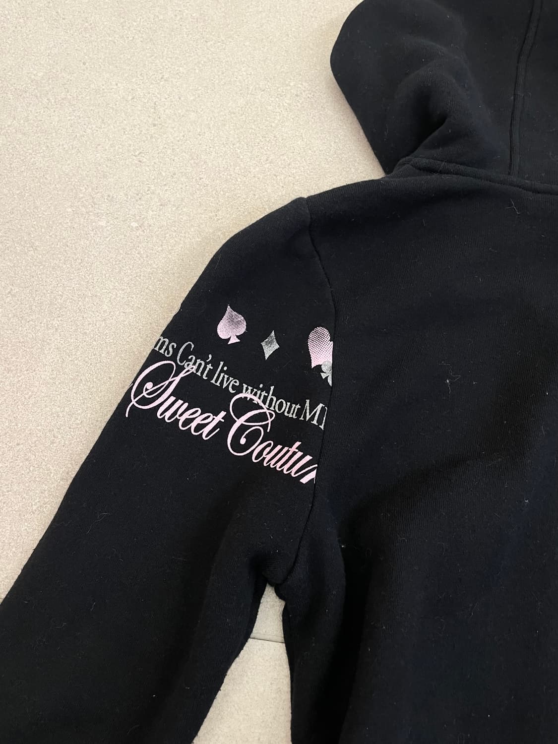 메조피아노 핑크 프릴 후드집업 상품이미지7