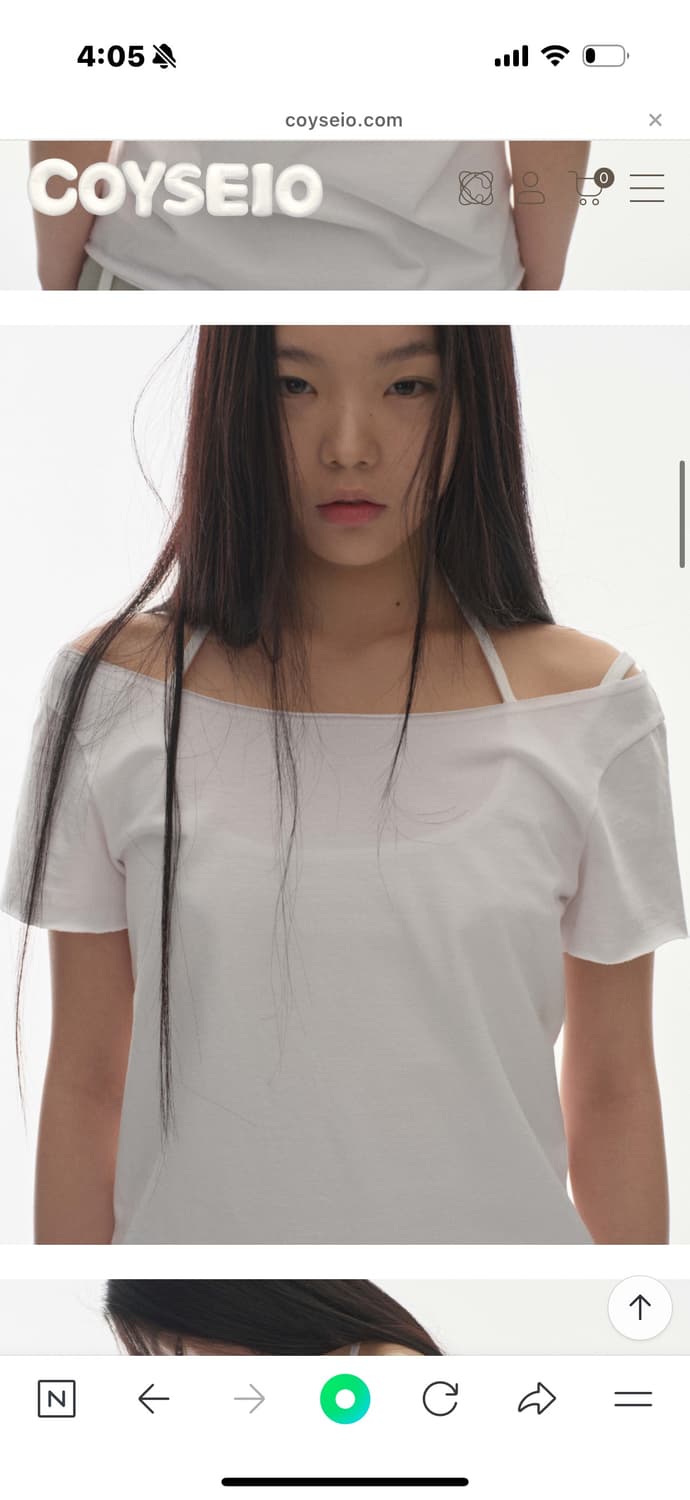 코이세이오 03 wing t-shirt white  상품이미지3