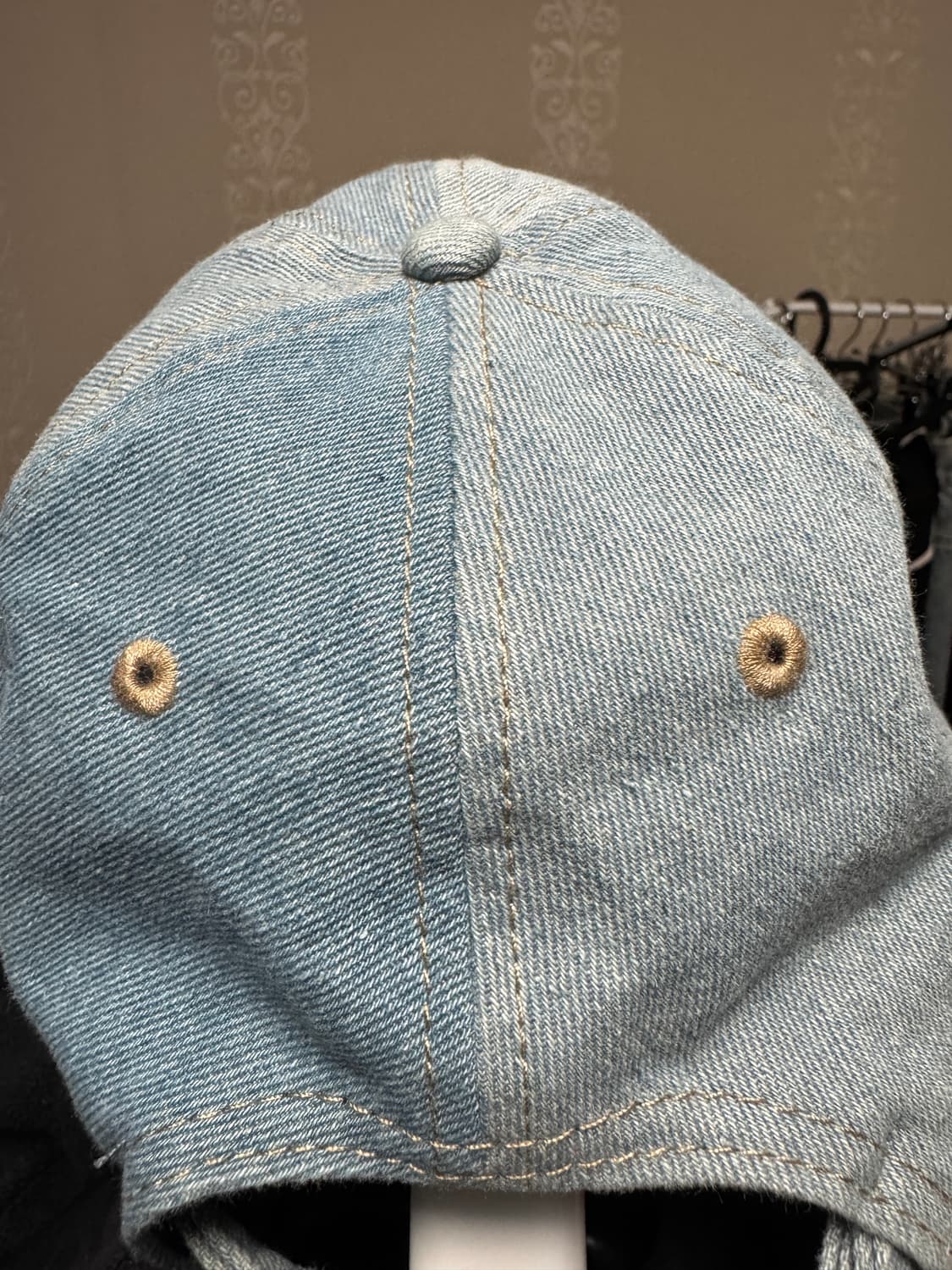 뉴에라 x 마뗑킴 940언스트 데님 베이직 볼캡 라이트 블루 상품이미지3