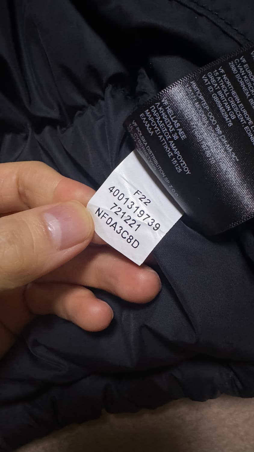 노스페이스 눕시 패딩 해외판 상품이미지5