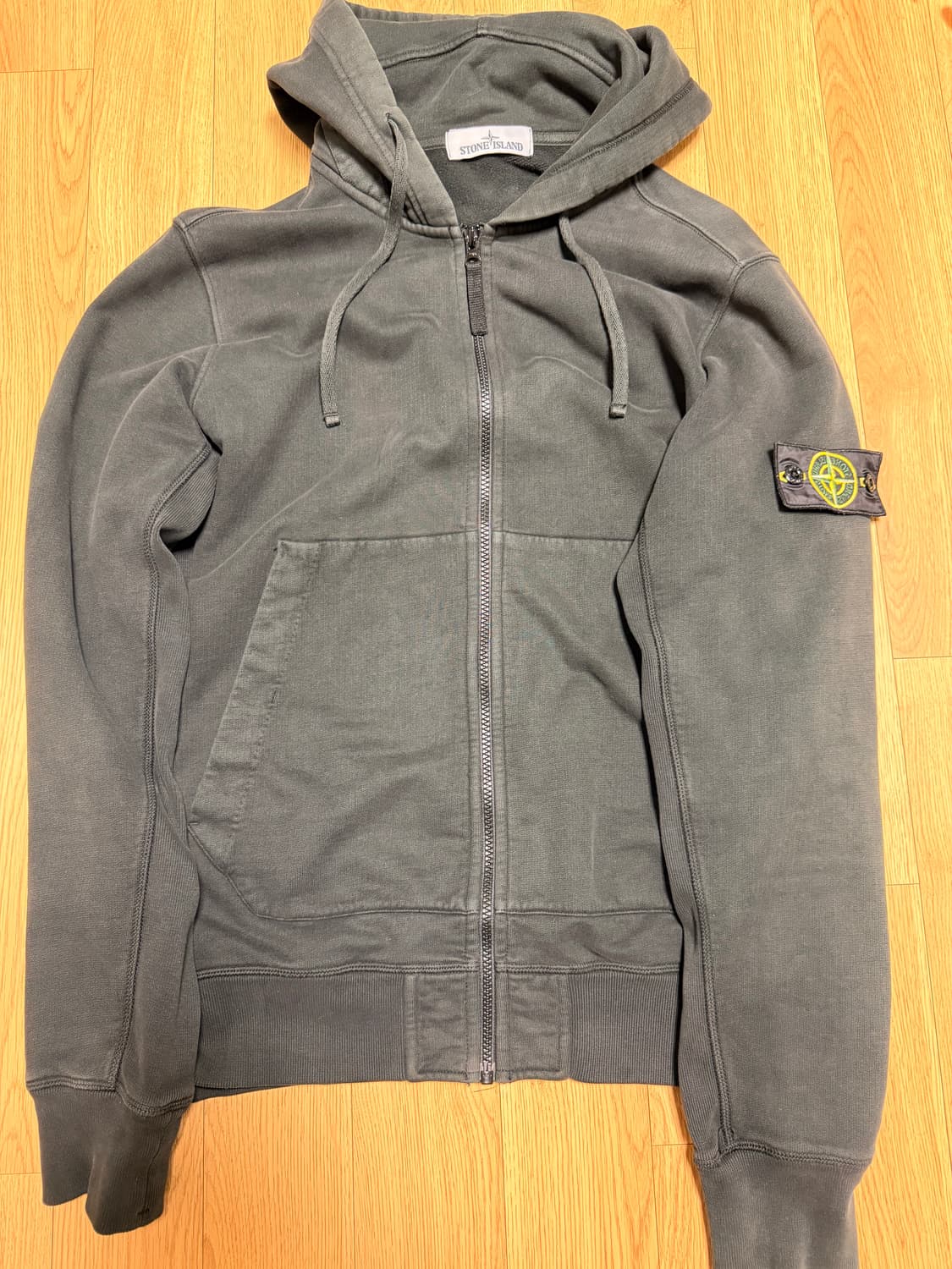 스톤아일랜드 후드집업 블랙 xl 상품이미지1