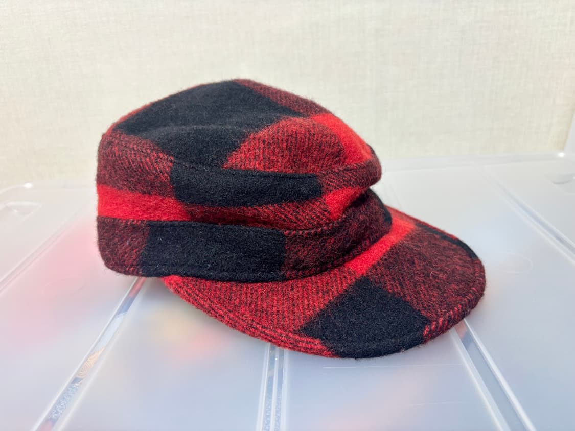 뉴욕햇 버팔로 체크 울 캡 햇 모자 미사용 미국산 상품이미지3