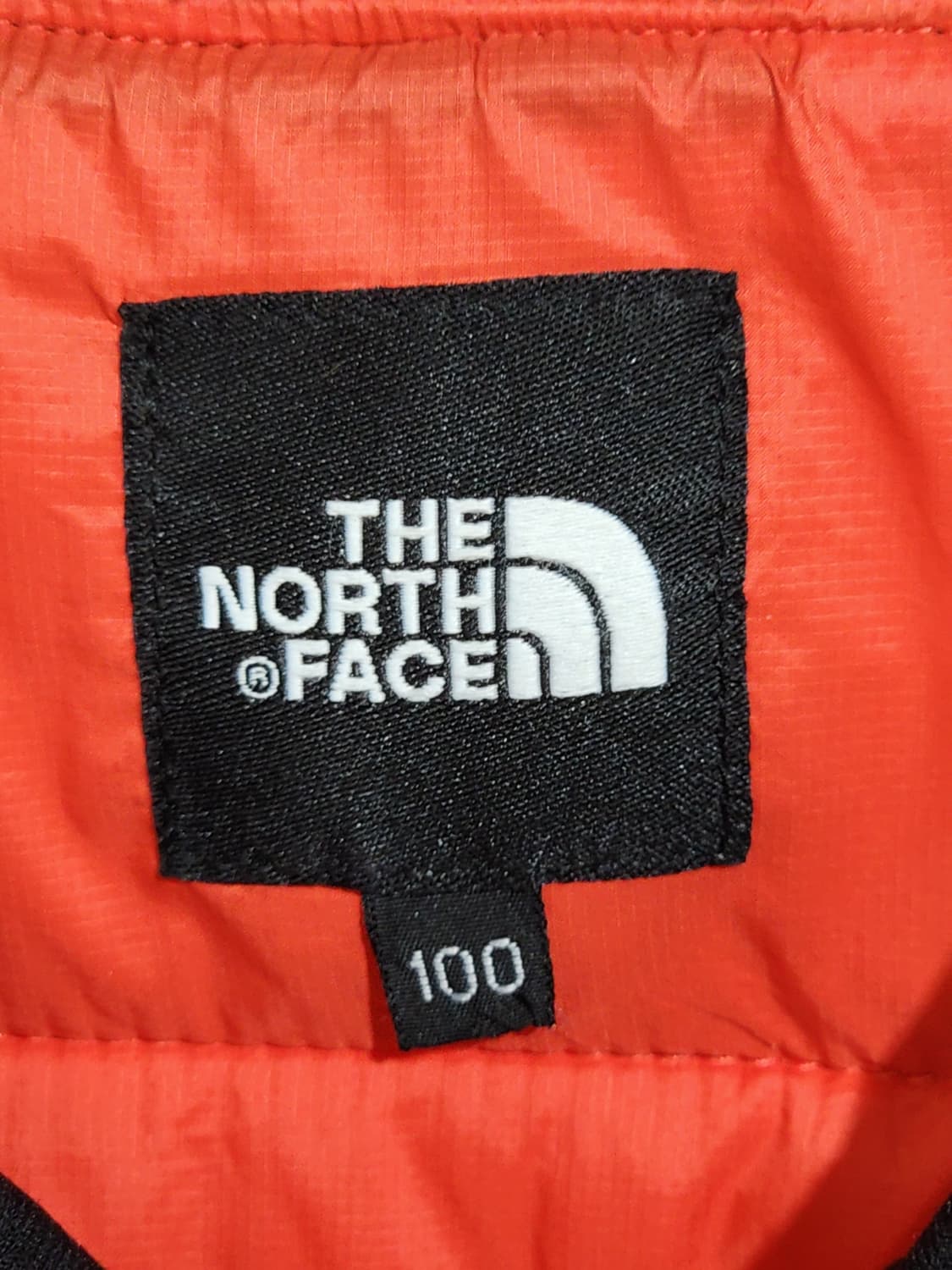 (100) 노스페이스 경량패딩 점퍼 배색 아웃도어 자켓  상품이미지3