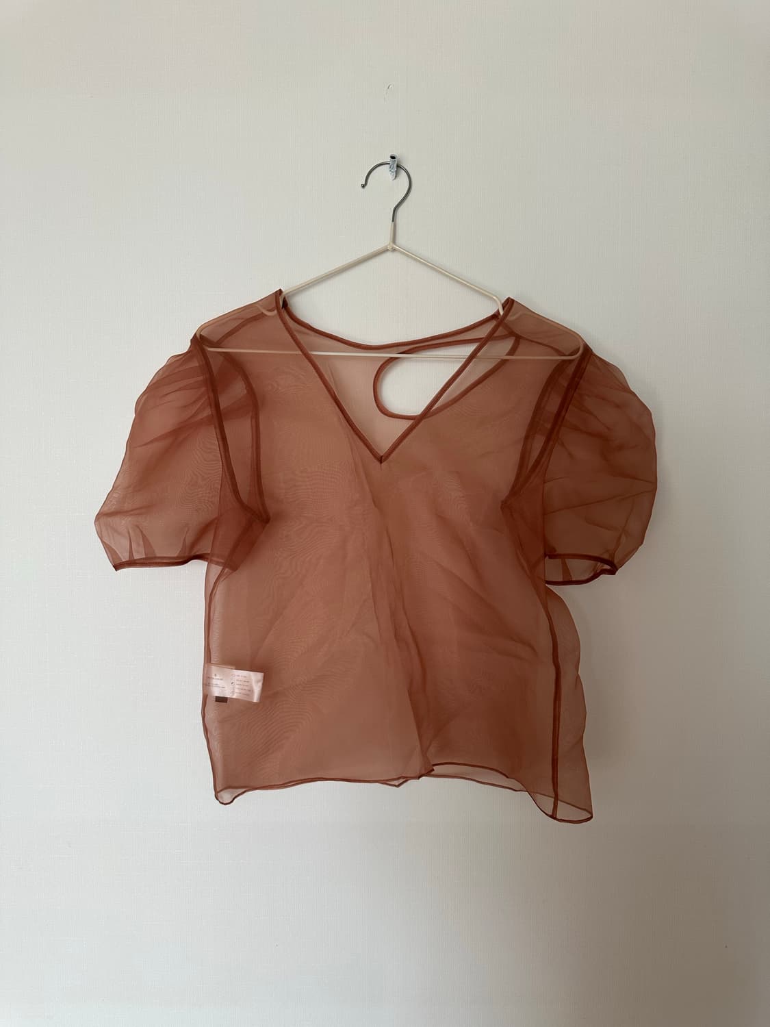 분더캄머 오간자 레이어드 블라우스 상품이미지2