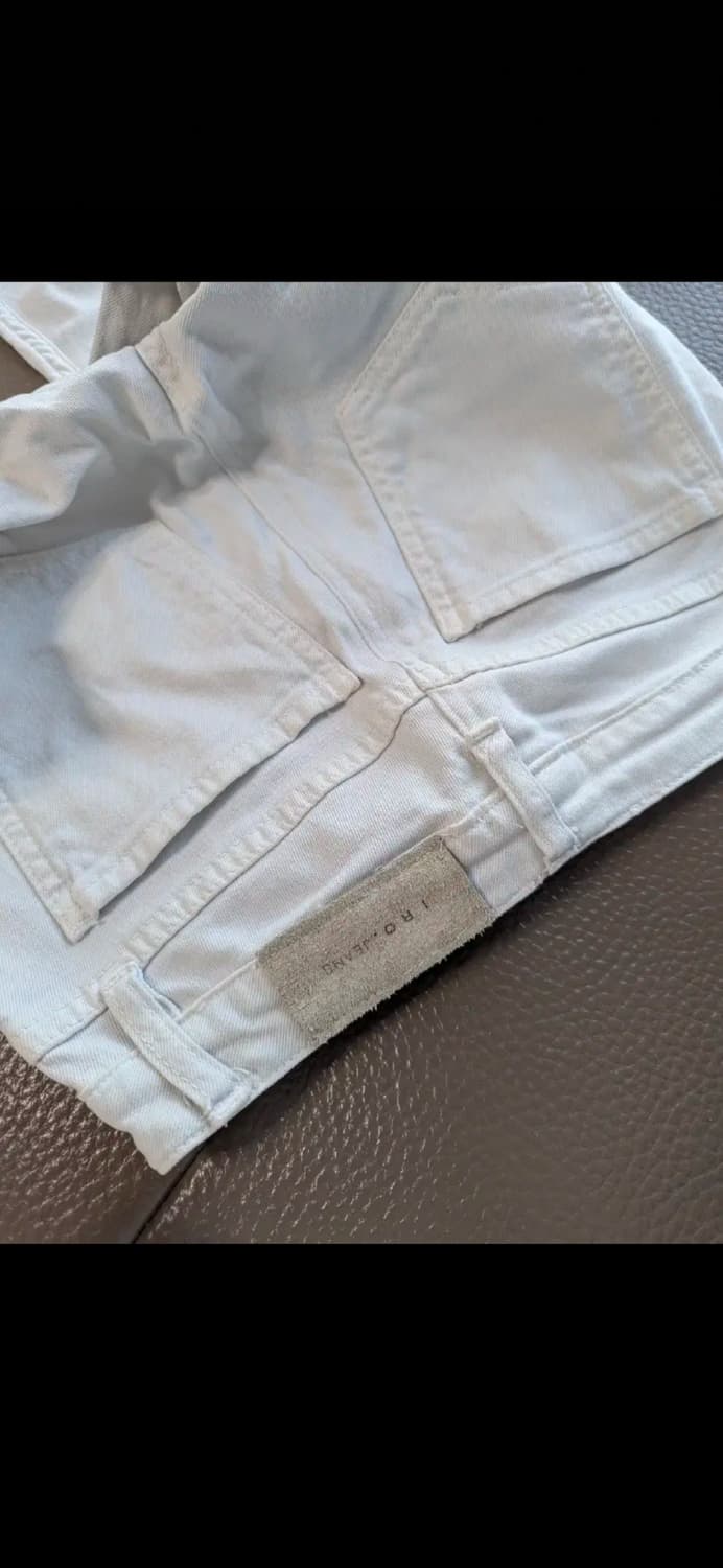 이로 IRO 정품 화이트 디스트로이드 데님 상품이미지3