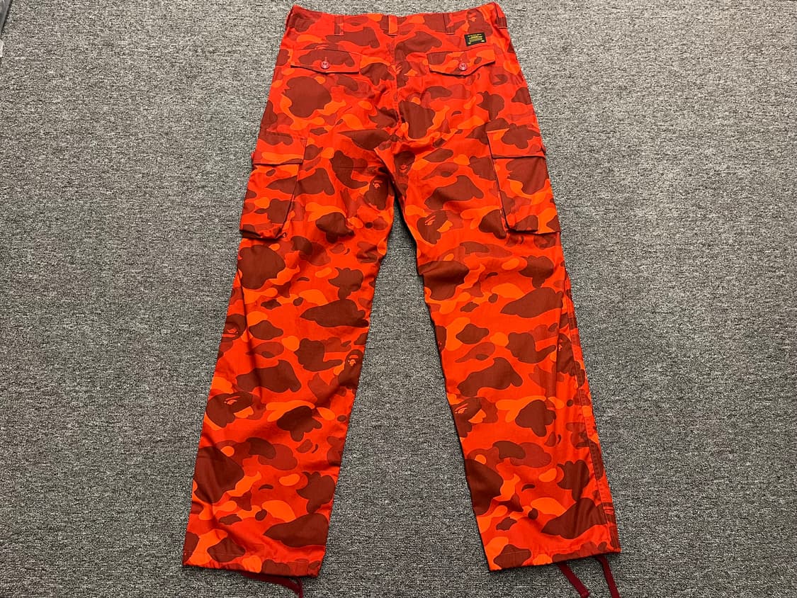[S~2XL] 베이프 컬러카모 6포켓팬츠 새제품 상품이미지4