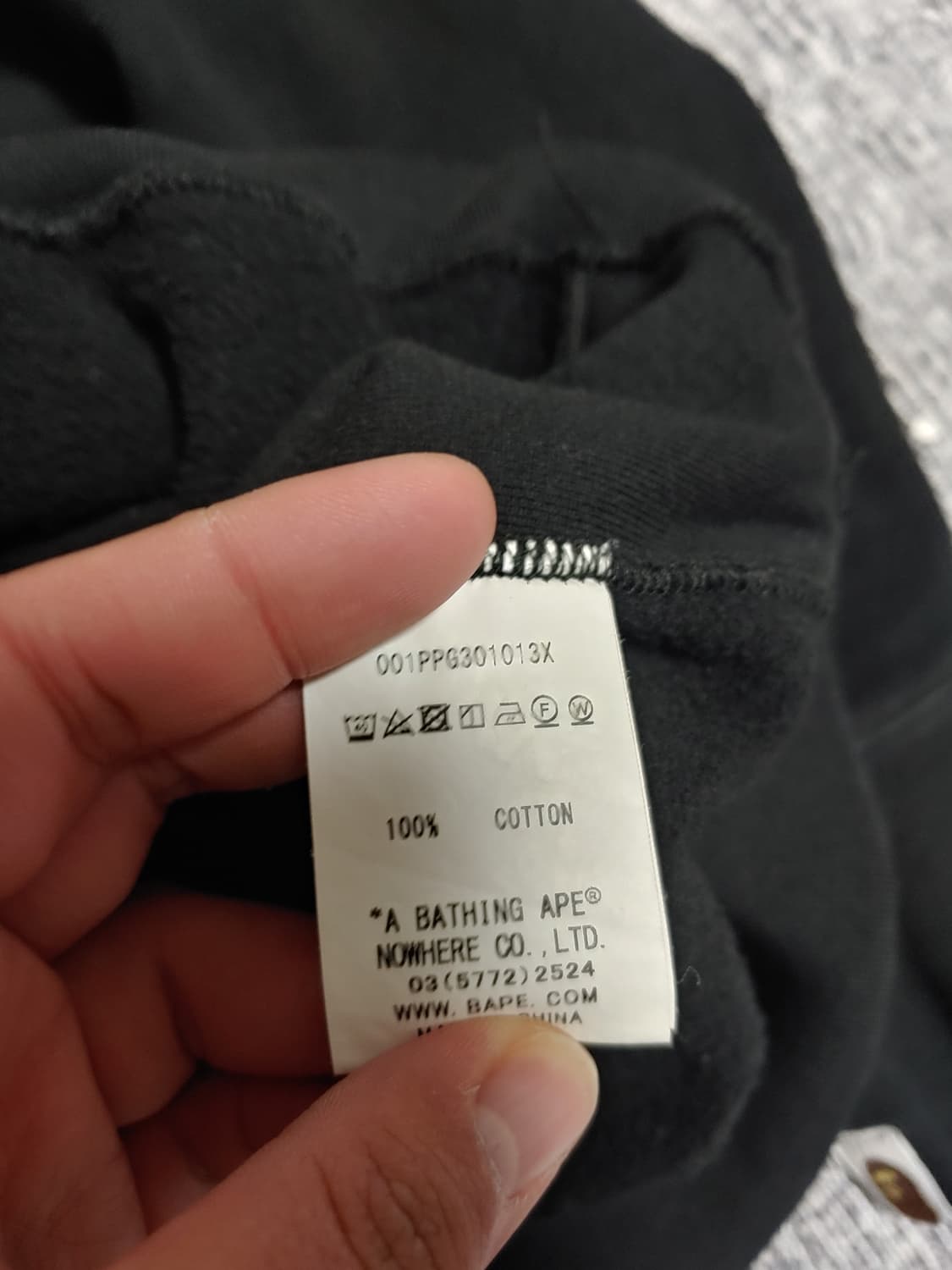 [m]베이프 미니사루 후드티 상품이미지4