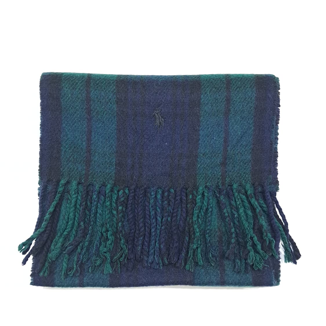 MX564 폴로 90s 이태리판 램스울 블랙워치 머플러 목도리 상품이미지7