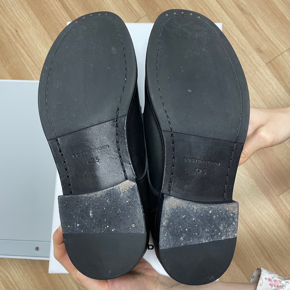 로스트가든 유니폼 워시드 더비 블랙 42.5 상품이미지6