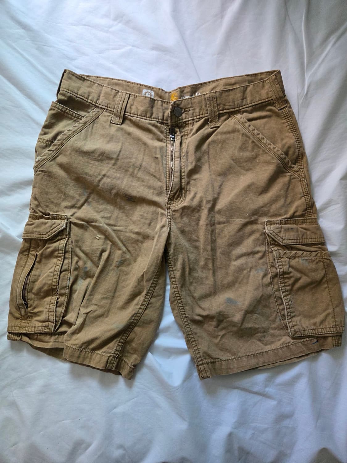 ​[일본바잉/정품] 칼하트(Carhartt) 릴렉스드 핏 캔버스 반바지 상품이미지1