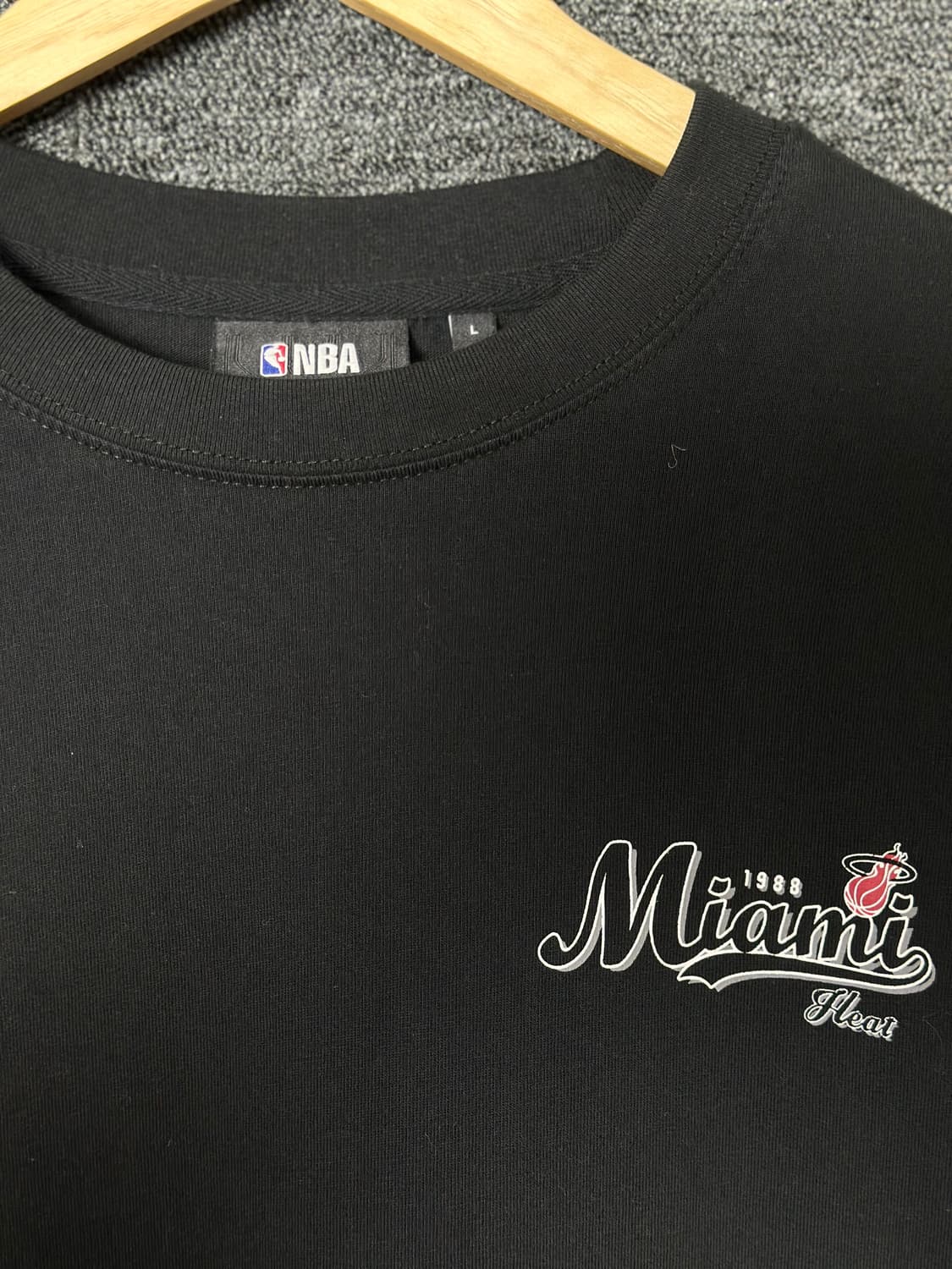 NBA 마이애미 히트 긴팔 티셔츠 L 상품이미지3