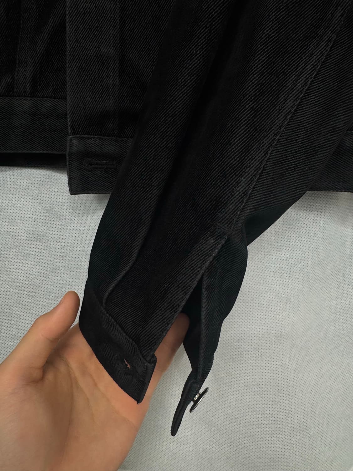 토니웩 벨벳 데님 트러커 자켓 M 상품이미지3