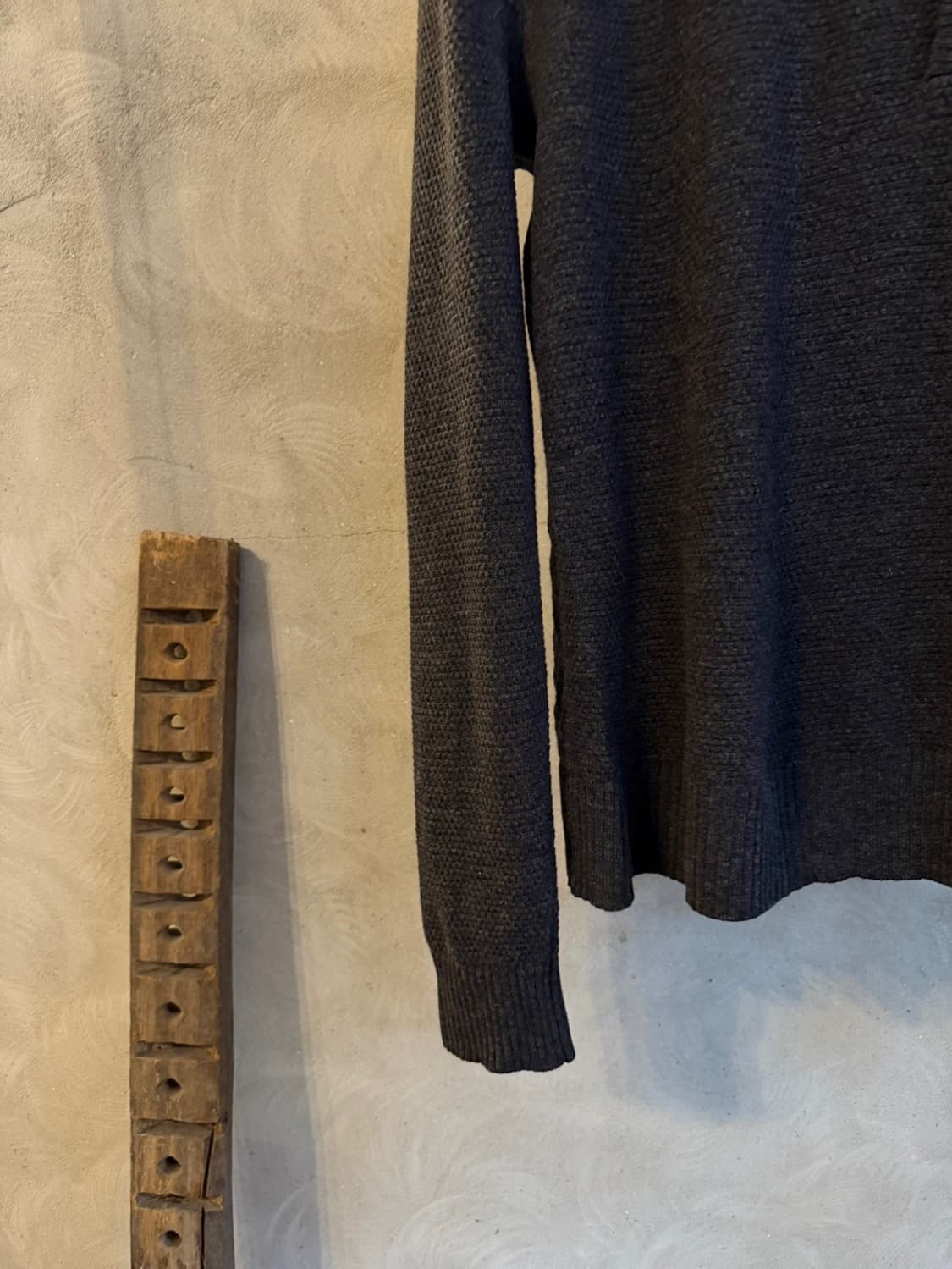 밴드오브아웃사이더즈 포켓 니트 100 상품이미지5