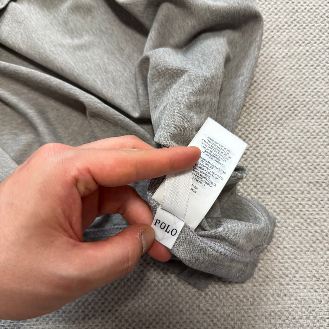 폴로 랄프로렌 기능성 로고 반팔티 상품이미지5