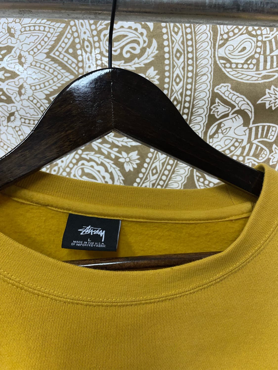 스투시 프린팅 기모 맨투맨  상품이미지4