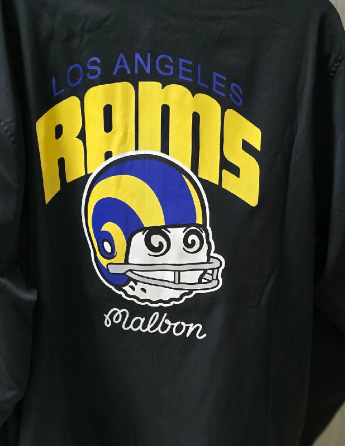 말본 NFL 콜라보 자켓 새상품 M팝니다. 상품이미지2