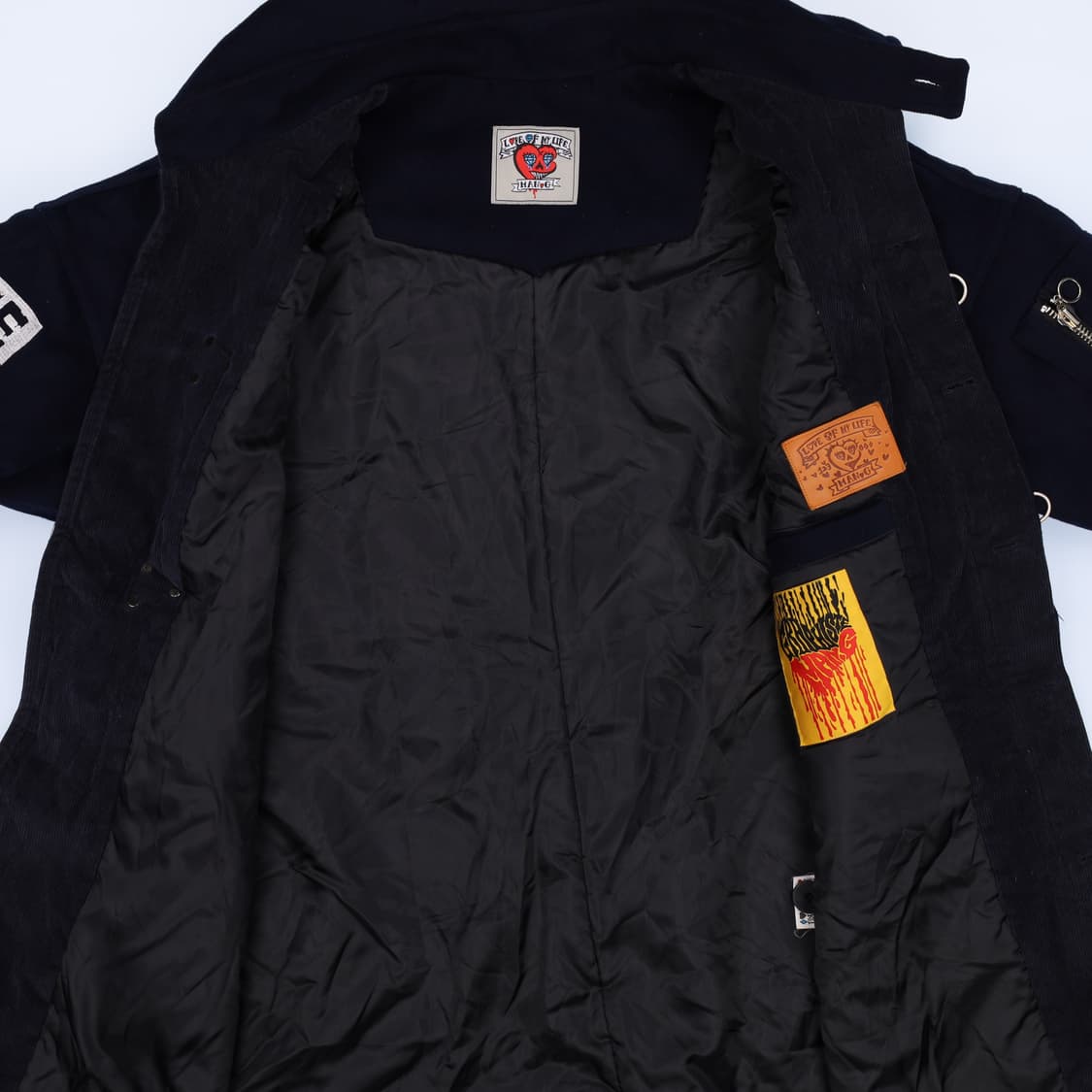 [Free] 그라피스트 만지 자수 헤비 코트 N7031 상품이미지6