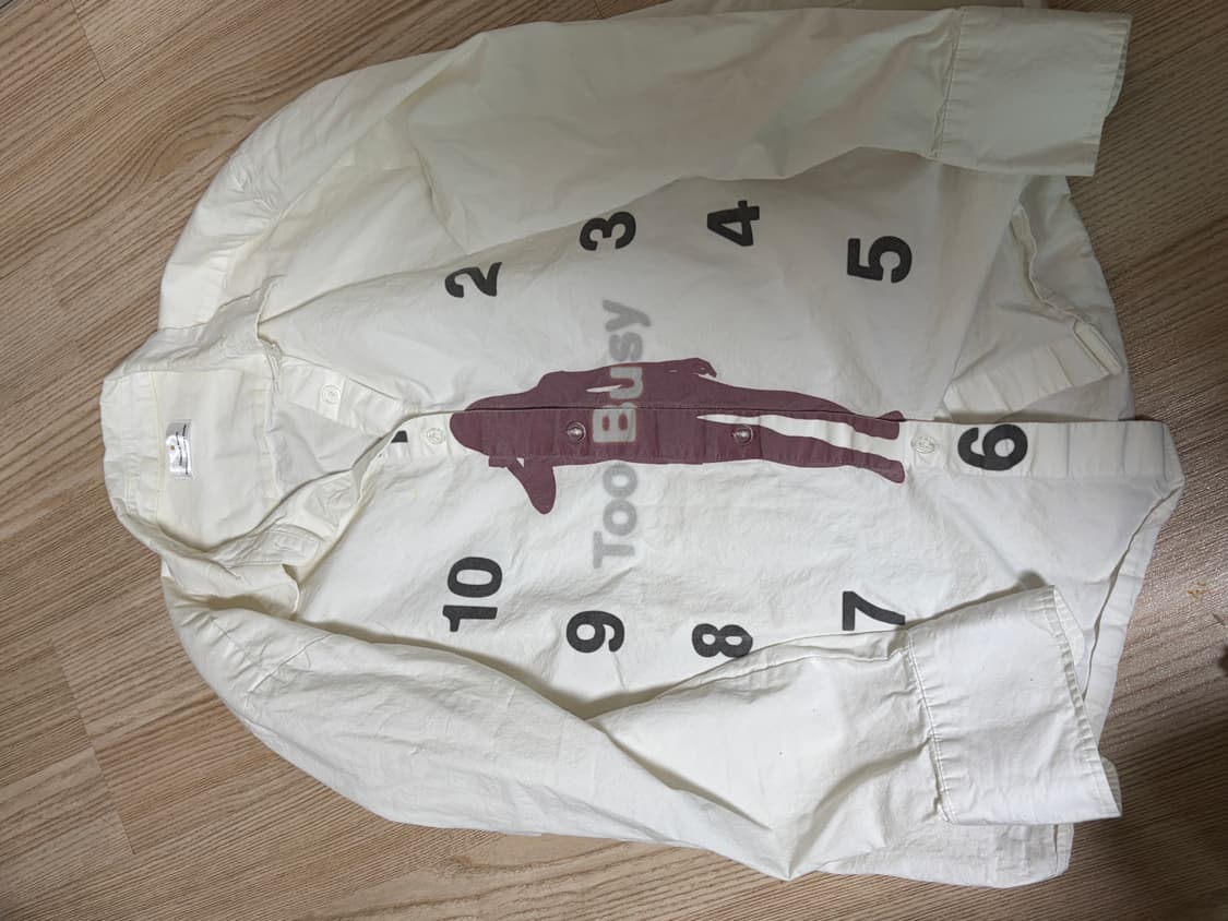 Too Busy Shirt ( Heavy Cotton )  캐미컬스포츠 상품이미지3