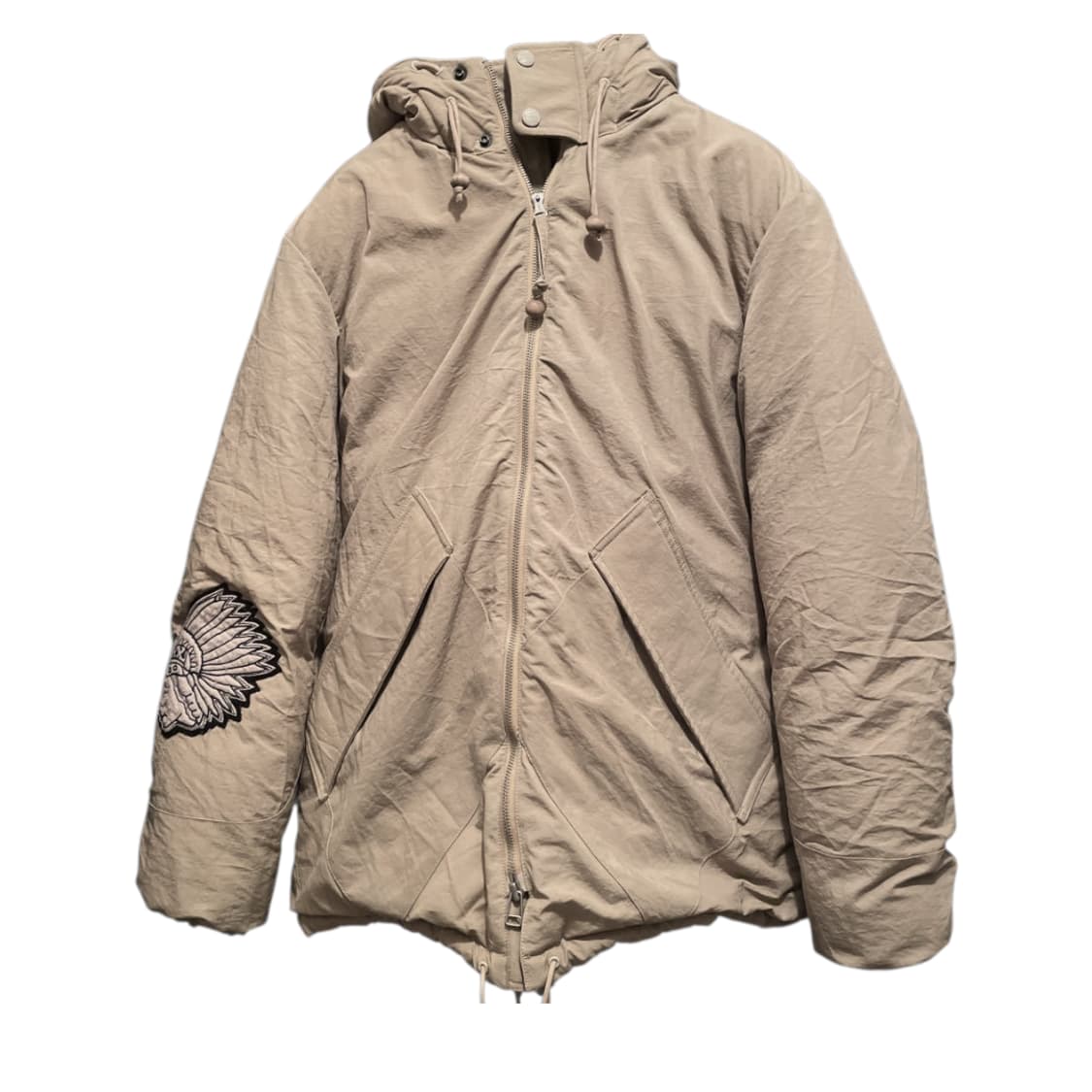 올드조 하드 쉬링크 나일론 슈퍼리어 다운파카 상품이미지1