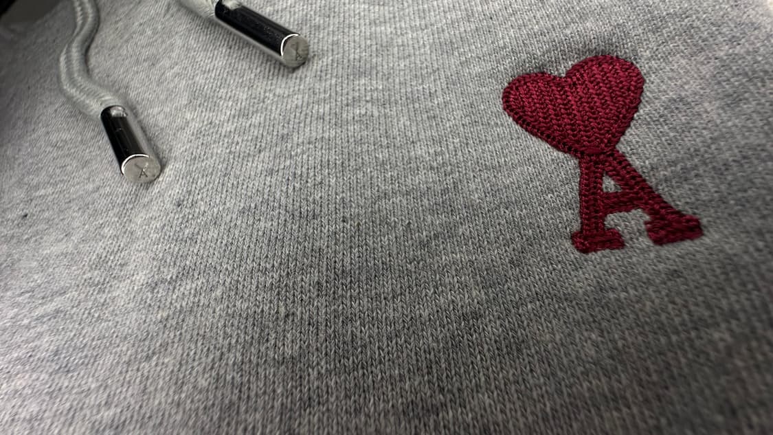 아미 스몰 하트 로고 후드티 L  새상품 상품이미지10