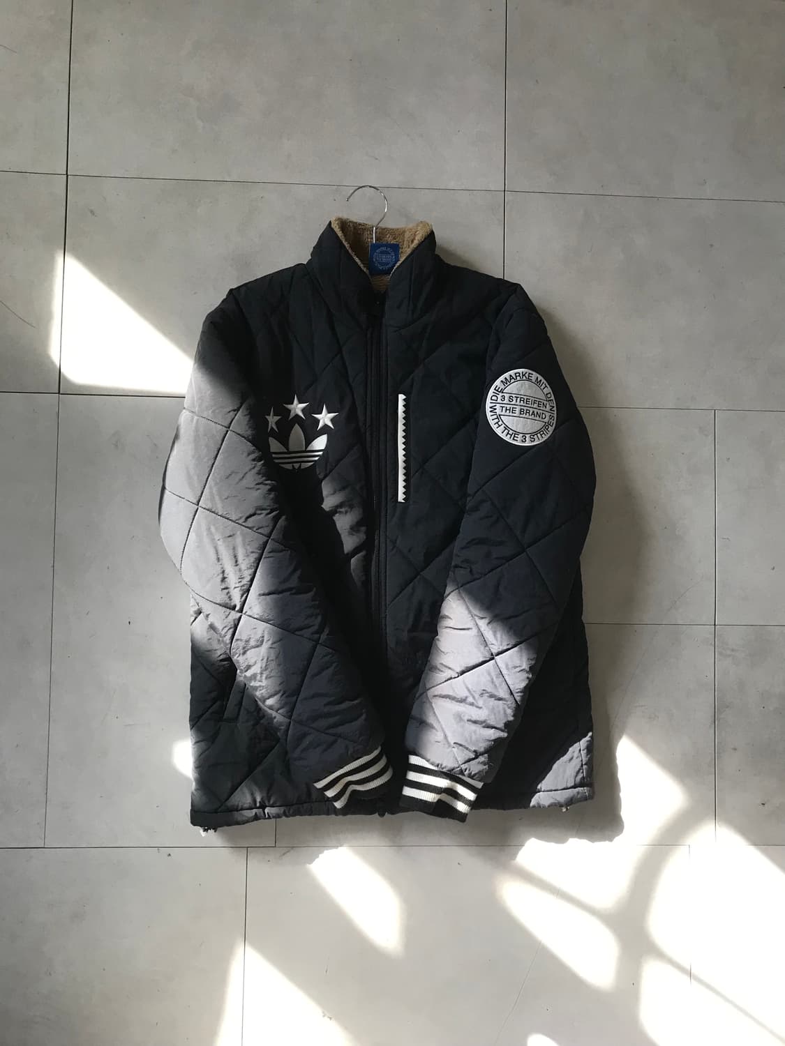 아디다스 블랙 투웨이 패딩 상품이미지6