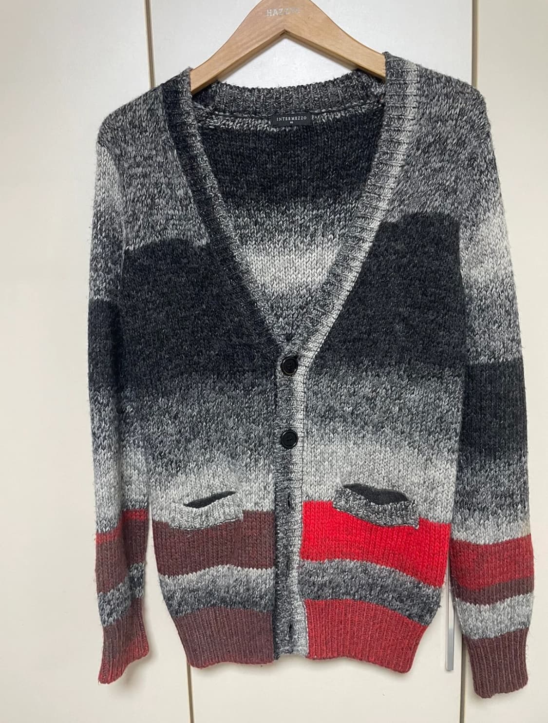인터메조 남성 가디건 95 사이즈 상품이미지1