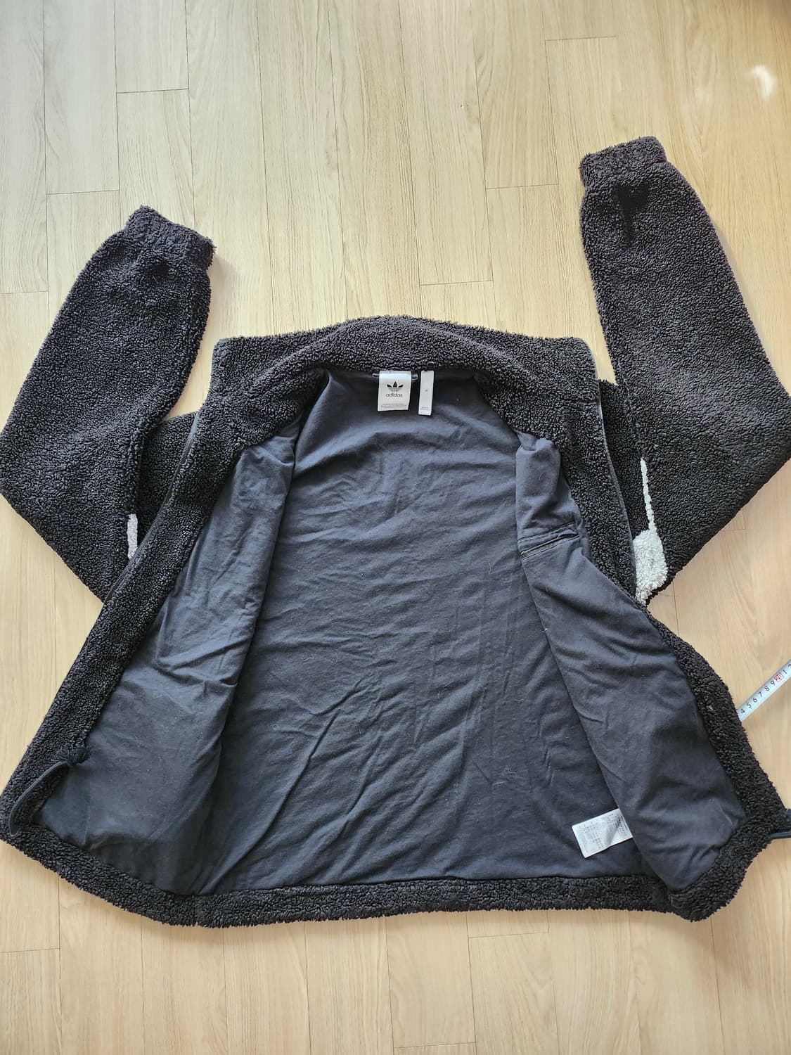 아디다스 빅로고뽀글이자켓(M 상품이미지7